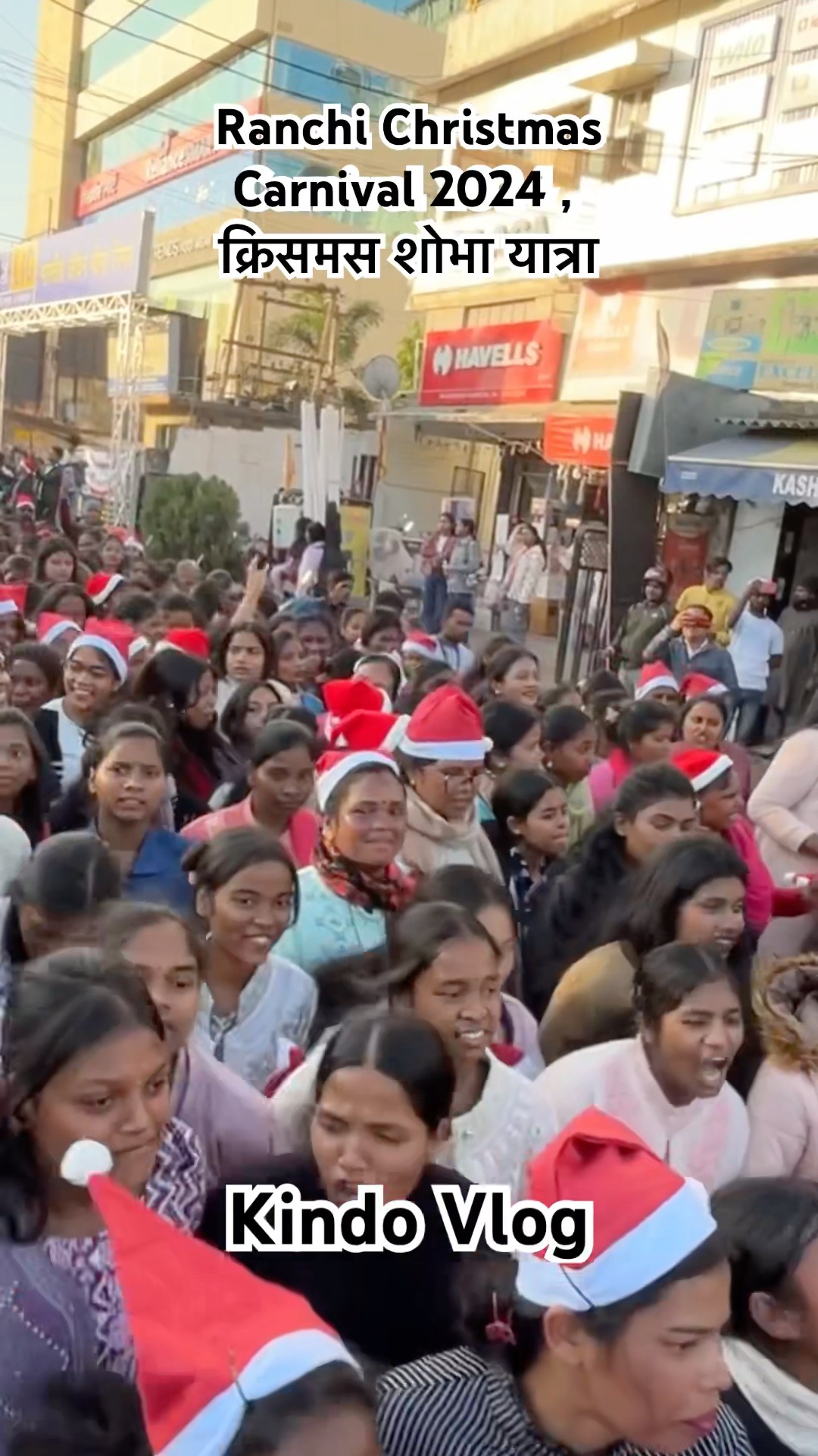 Ranchi Christmas Carnival 2024 , क्रिसमस शोभा यात्रा/video86